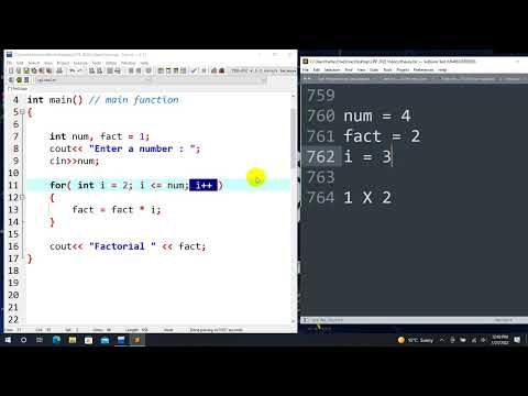 23. C++ coding challenge | Find the factorial of a number | C++ in pashto | C++ Pashto complete