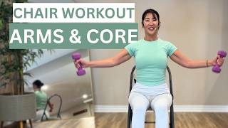 Get Stronger in 10 Mins: Seated Upper Body & Core Workout