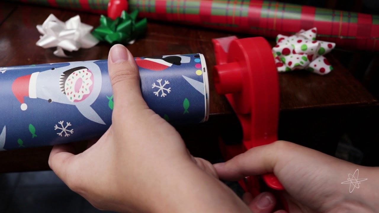 2pc Wrap Buddies Holds Paper & Tape To Make Gift Wrapping Easy YouTube