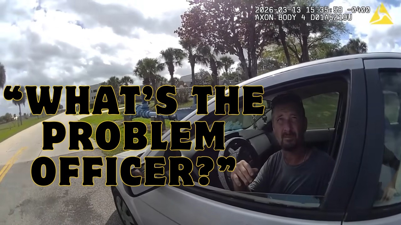 Man Drives In Reverse On The Highway, Driving With A Missing Tire And ...