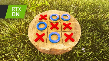 I Made Tic Tac Toe but RTX is ON