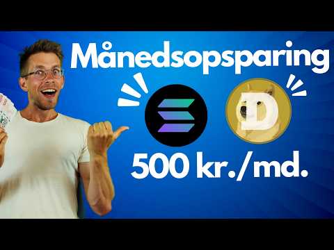 Min nye månedsopsparing: 2 nye investeringer (kryptovaluta)