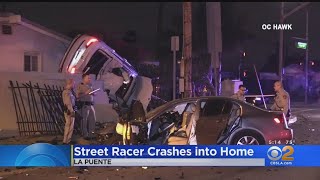 Street Racing Blamed On Car Careening Into La Puente Home