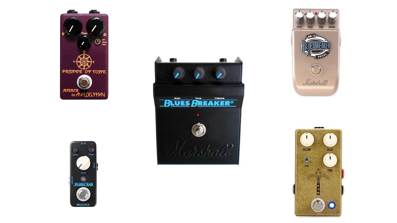 JHS Morning Glory vs Marshall Bluesbreaker vs King Of Tone vs Mooer