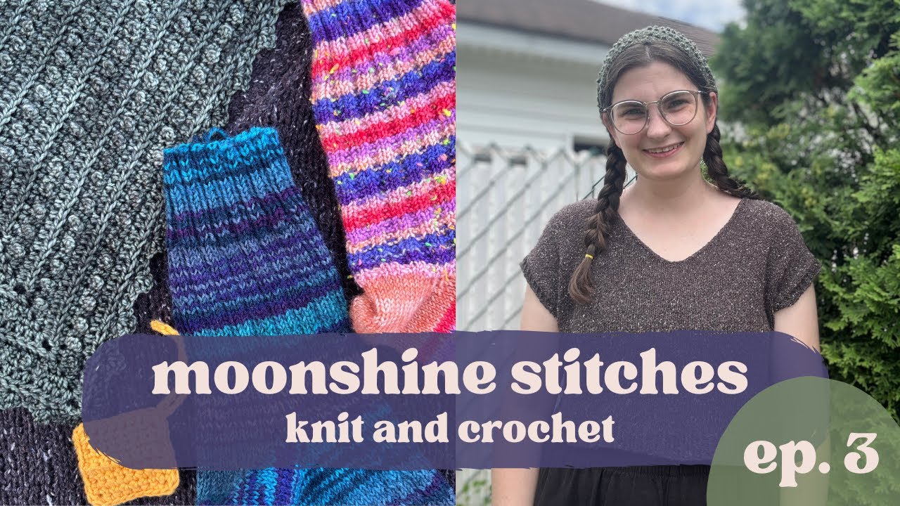 episode 3: moonshine stitches knit and crochet podcast