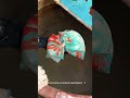 The Magic of Water Marbling! The Reveal is SO Satisfying!  #crafts #beautiful #mesmerizing
