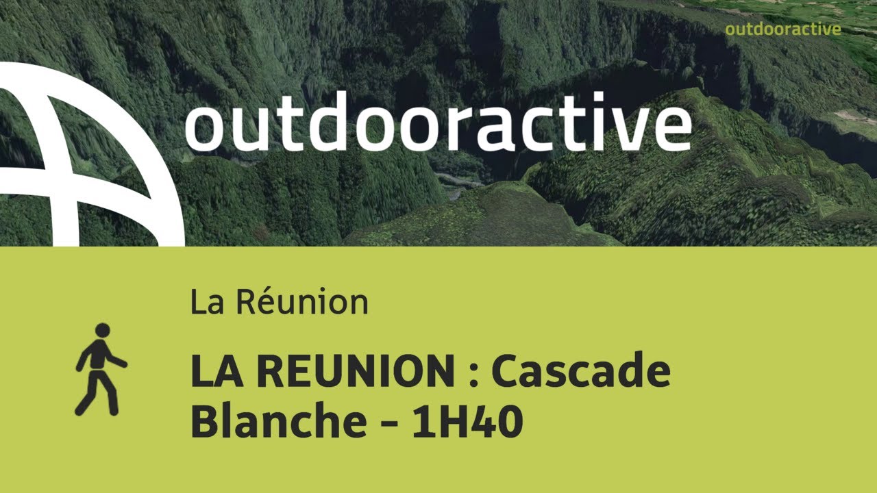 LA REUNION : Cascade Blanche - 1H40