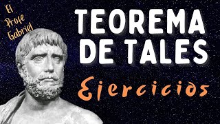 Teorema de Tales. Ejercicios.