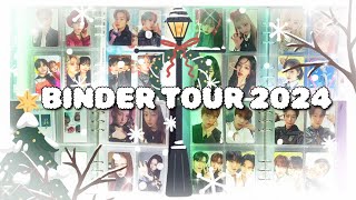 :  BINDER TOUR 2024  my kpop collection  aespa CRAVITY IVE MONSTA X | - 