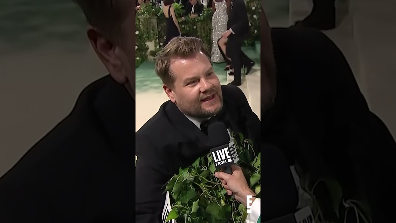 James Corden's Met Gala Appearance - Video