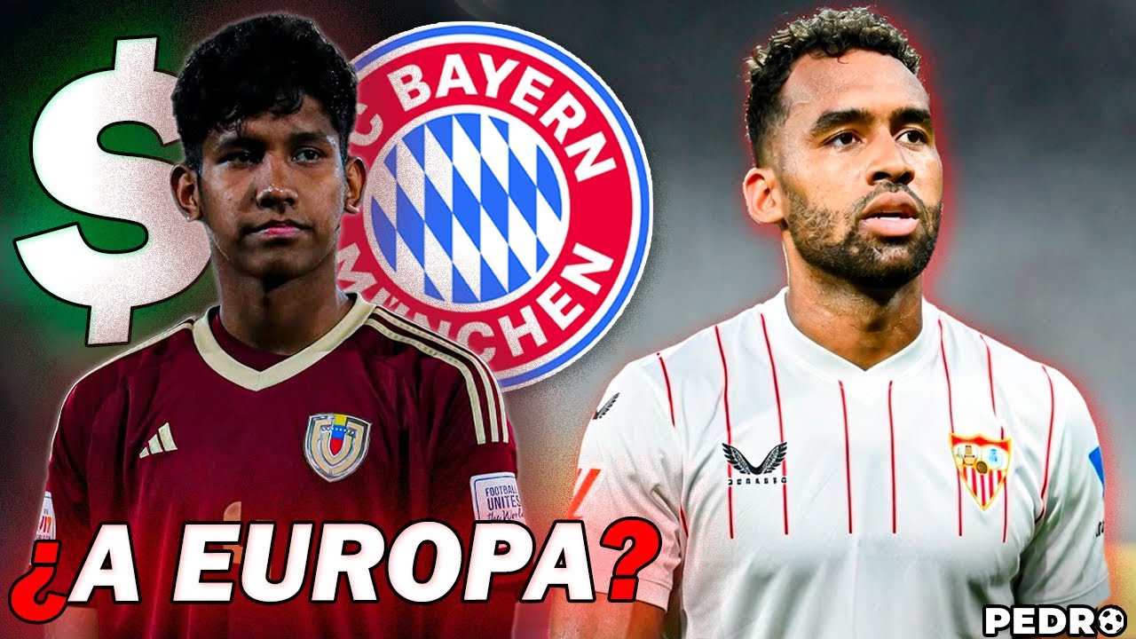 ¡GRANDES de EUROPA por JOYA VENEZOLANA! | SEVILLA busca a CASSERES JR |SAVARINO se QUEDA en BOTAFOGO