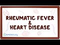 Rheumatic fever & heart disease - causes, symptoms, diagnosis, treatment, pathology