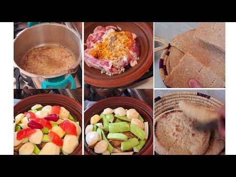 جيت نشارك معاكوم روز في كوكوت يلا عطرية مؤافق لجميع اطباق مع خبز بطبوط قمح طجين اللحم