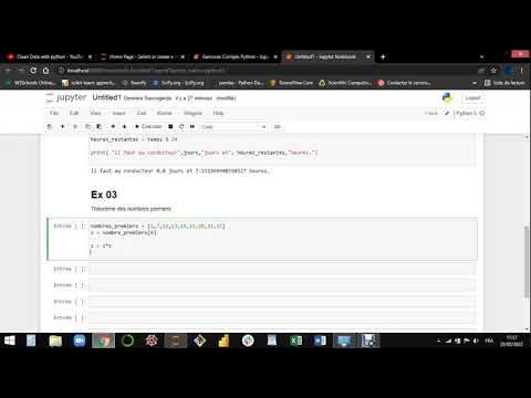 Théorème des nombres premiers #python #pandas - YouTube