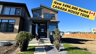Canada House Tour| New $490,000 House In Canada| Life In Canada|house In Edmonton, Ab