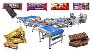 High Speed Flow Wrapper, Chocolate Packaging Machine, Flow Pack Machine #flowpack #flowpackmachine