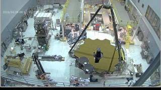 James Webb Space Telescope mirrors uncovered part 2