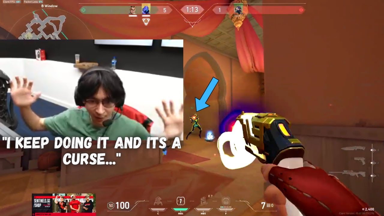 TenZ Got MAD And Removed His Crouch Bind After This... - YouTube