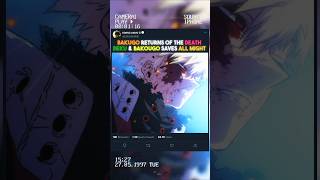 Bakugo Retour De La Mort