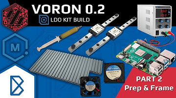LDO V0.2-S1 Kit Build (MatterHackers) | Part 2 - Prep Bench tests & Frame