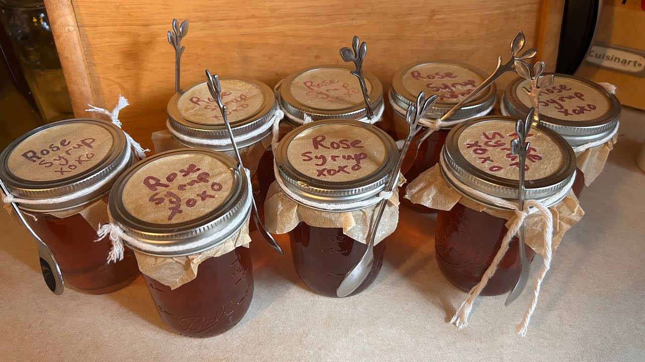 Simple Rose Syrup 🌹