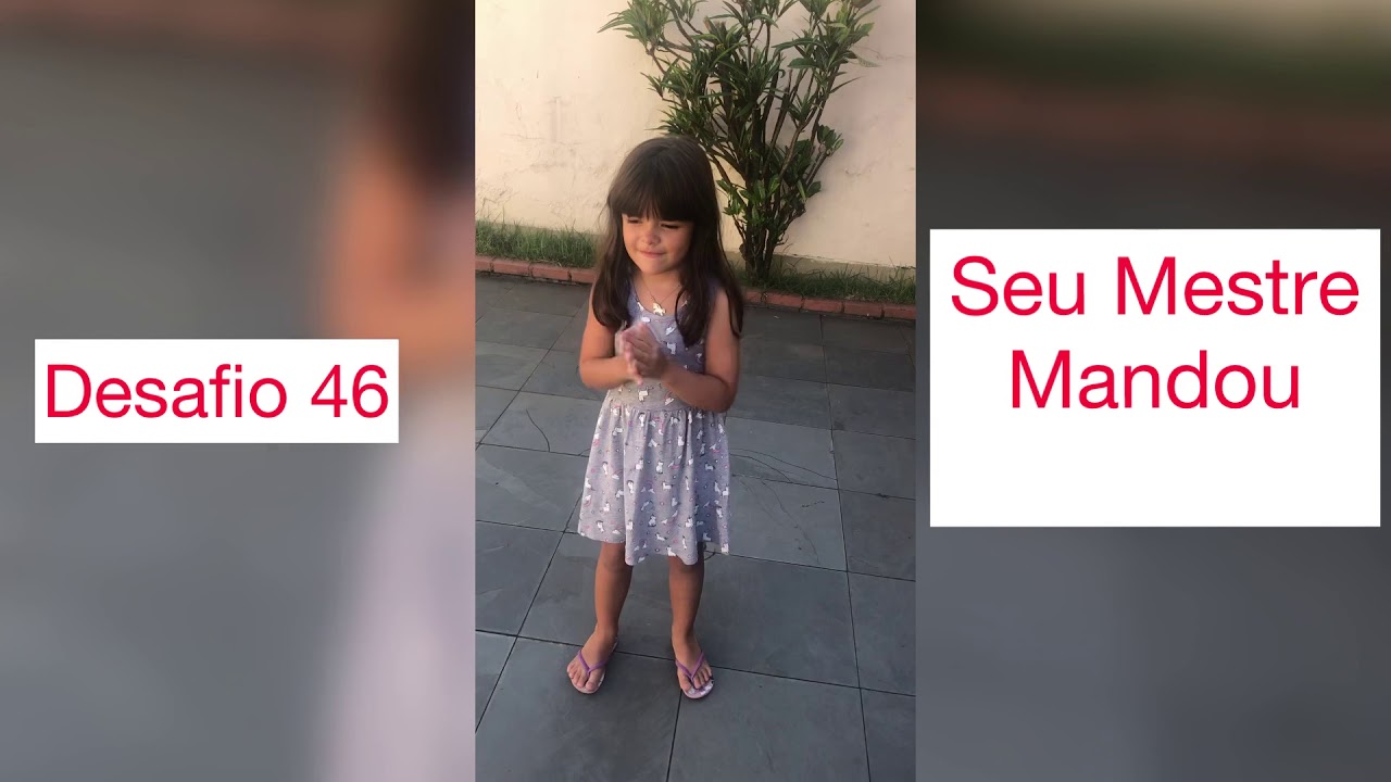 Desafio 100 atividades de Folclore - Mestre Mandou, Carniça, Pique pega, Pique alto, O chão é lava