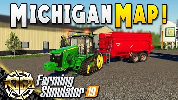 MICHIGAN MAP : STARTING A NEW FARM - Farming Simulator 19 Gameplay - EP 1