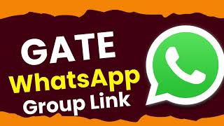 1000+ GATE WhatsApp Group Links | GATE Online Class Whatsapp Group Link screenshot 3