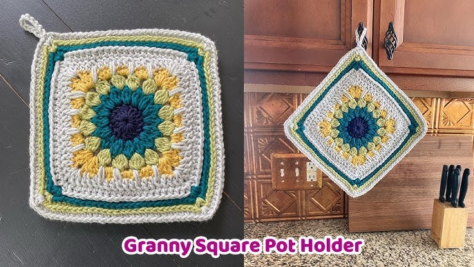 How to Crochet the Zig Zag Stitch Potholder (PGCAL2023) - This