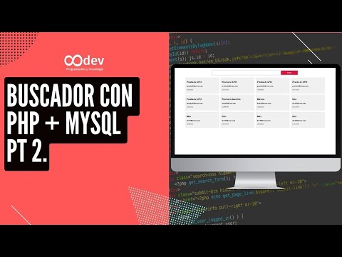 COMO hacer un buscador sencillo con PHP y MySQL