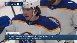 NHL's top Rookie; Owen Power named Calder Finalist