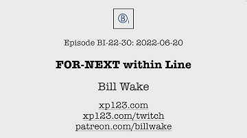 BI-22-30: FOR-NEXT within Line - BASIC Interpreter