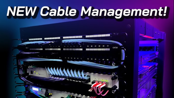 1U Horizontal Cable Management Panel on Front & Rear Duct - Safenet