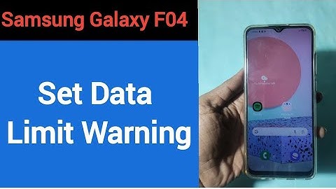 how to set data limit warning, Samsung galaxy F04 me data limit kaise set karen