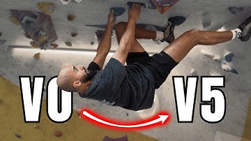 Beginner goes from V0 to V5 in ONLY 6 sessions