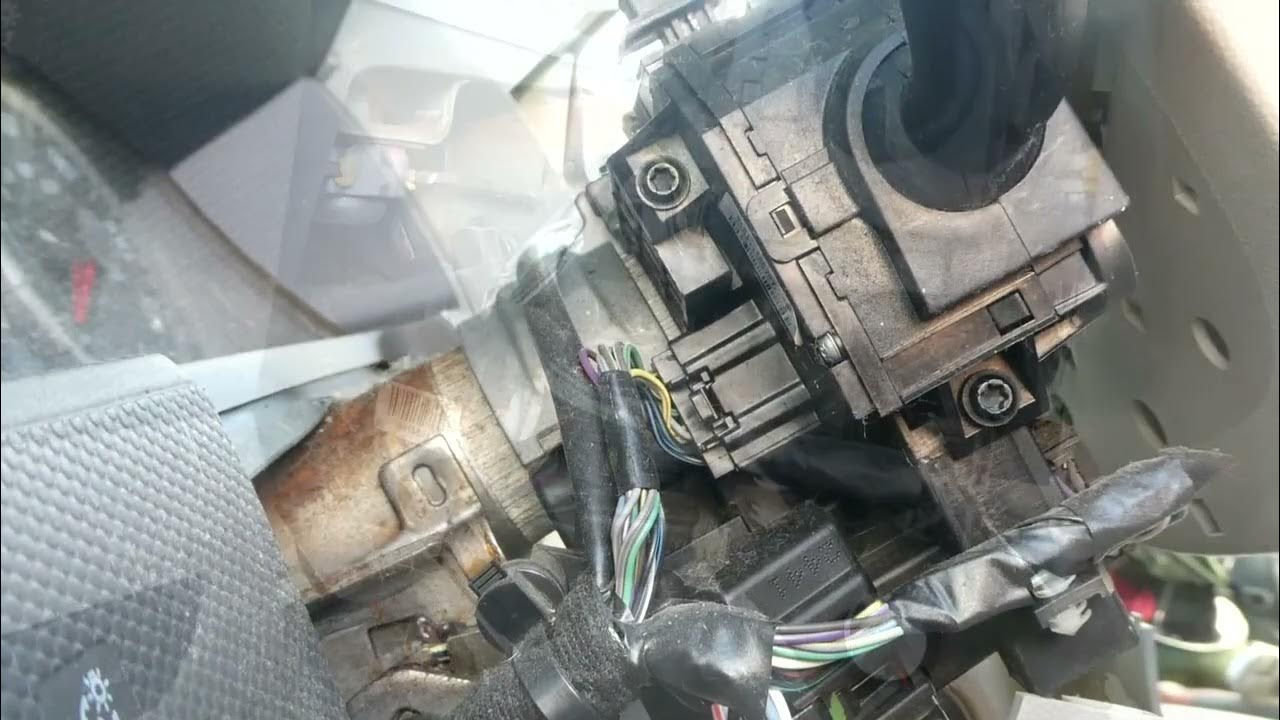 2008-12 Ford Escape Multifunction Switch Removal - YouTube
