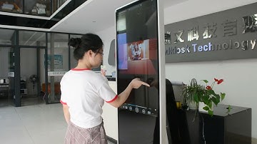 65 Inch 43 Inch 55 Inch Floor Stand Lcd Advertising Player Touch Screen Ad Player