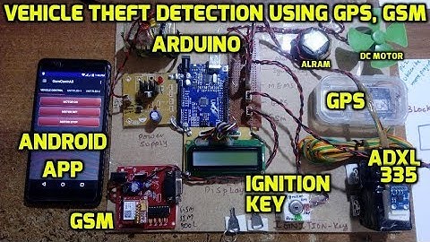 Vehicle Theft Detection Using GPS, GSM and Arduino