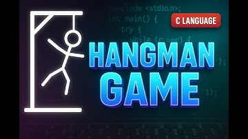 Building a HANGMAN Game in C 🎮 (Full Tutorial + Source Code)