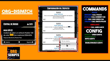 FIVEM - ORG-DISPATCH | ORG-SCRIPTS