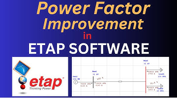 Power Factor (pf) Improvement in ETAP Software
