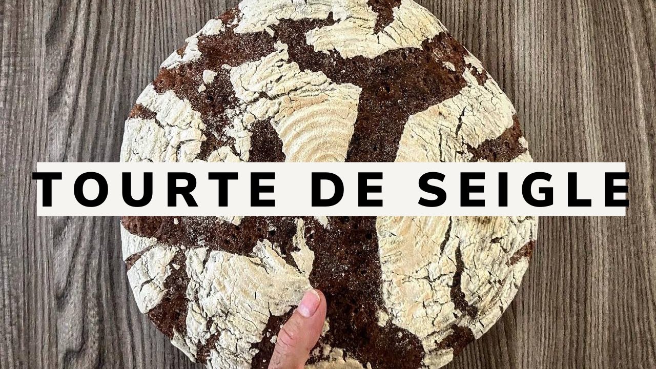 Pane di segale integrale 100% | Tourte de seigle