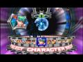 Tatsunoko vs Capcom - Ultimate All-Stars Character Select Screen