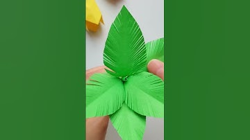 Cây dừa #diyideas #drawing #taiche #origami #diycraft #sángtạo #gapgiay #kheotay #sewing #may