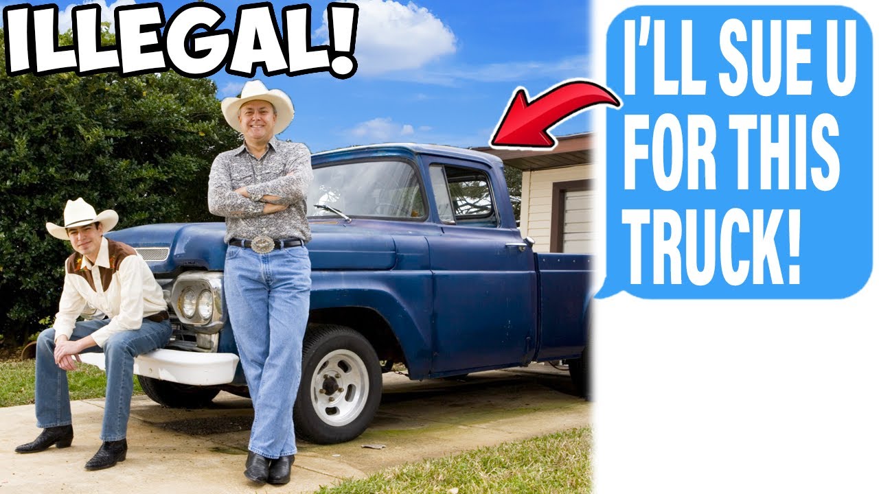 Neighbor Stole & Vandalized My Pickup, "SUES Me" For Polluting The Environment!