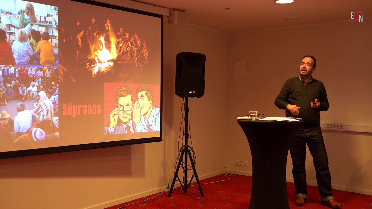 ESN keynote talk "the art & science of data storytelling"