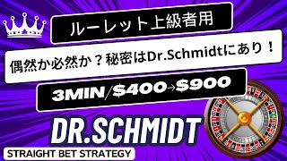 真ルーレット攻略法 Vol.1 - Dr.Schmidt