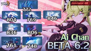 [SEA HI3 BETA 6.2] Chrono Navi Ai Hyperrion Support in Beta 6.2 Abyss 435D | Honkai impact 3