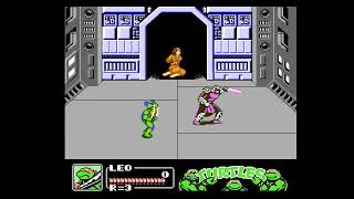 Teenage Mutant Ninja Turtles III: The Manhattan Project прохождение босса шредера обычными ударами