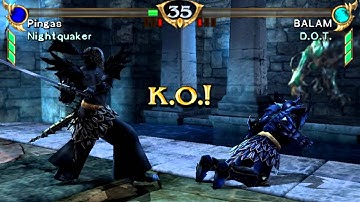 Soul Calibur: Broken Destiny gameplay on PPSSPP emulator.